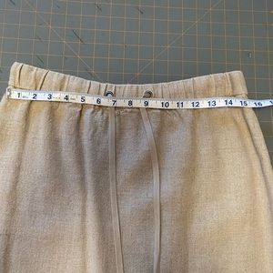 EILEEN FISHER vintage organic linen long skirt, small